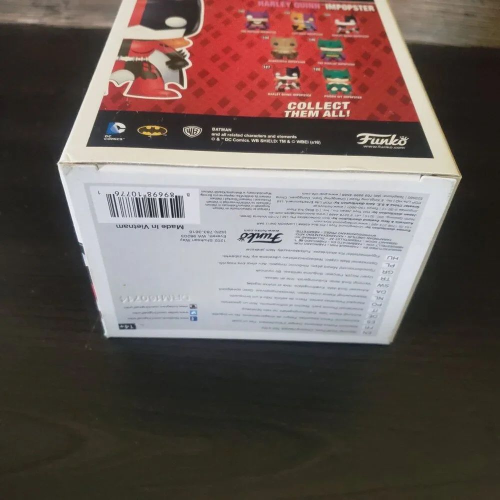 Funko‎ Pop Harley Quinn Impopster 127 Super Heroes Vinyl Action Figure in Box
